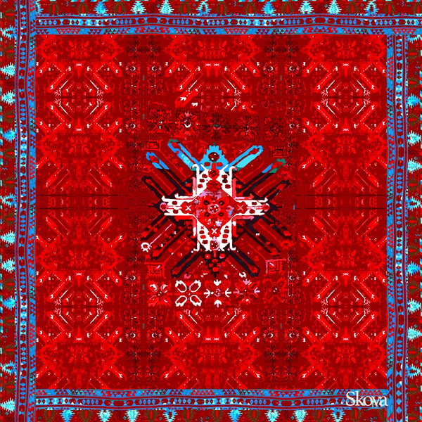 Kilim Red Scarf