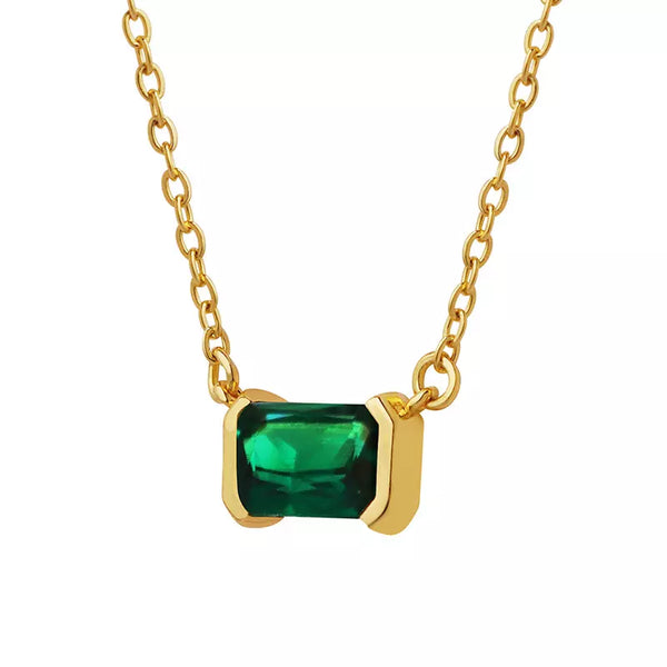 Green W/Envy Necklace