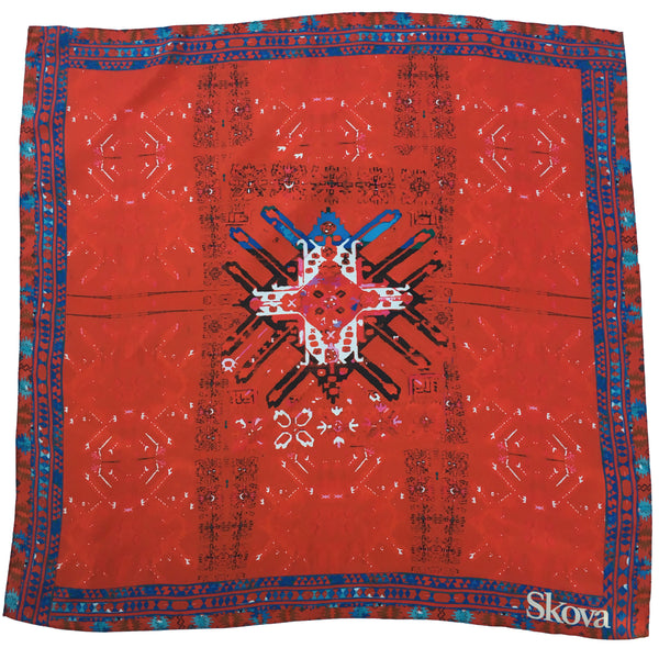Kilim Red Scarf