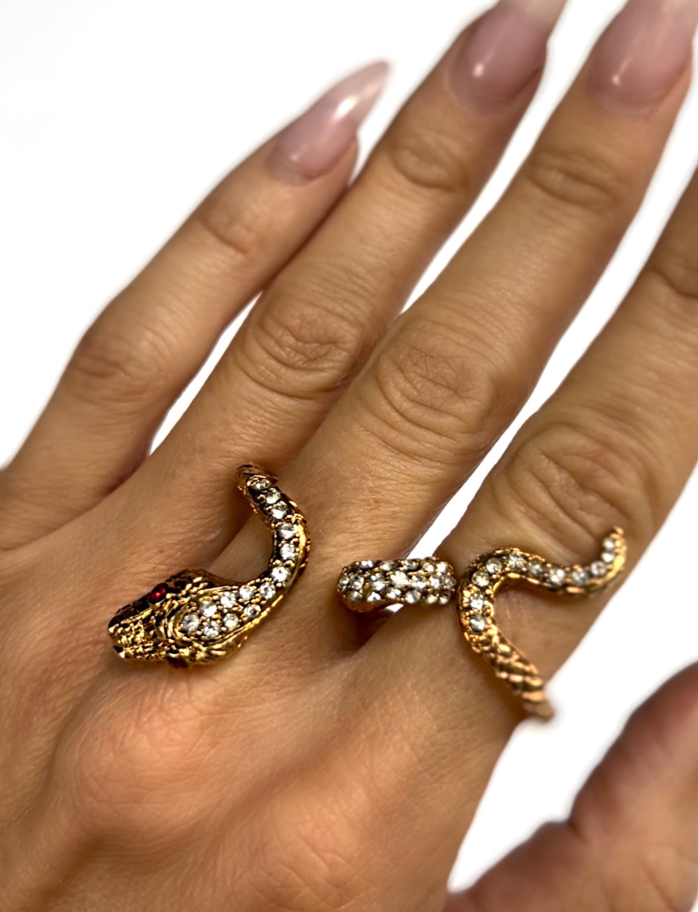 や*ま様 UROCO TWO FINGER RING 15 【here's】 や*ま様 UROCO TWO FINGER RING 15 【here's】
